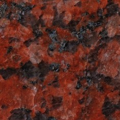 Ruby Red Granit, Herkunft Indien